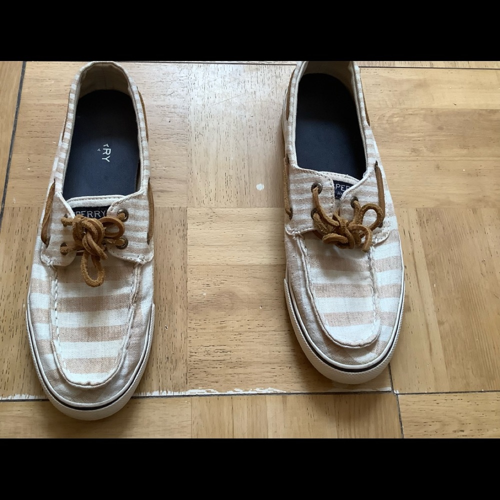 Sperry Bahama Multi-stripe Top-siders. Women’s Size 9.